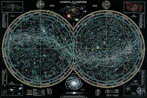 Celestial Planisphere Poster by Tomas J. Filsinger - Astro Art, Books ...