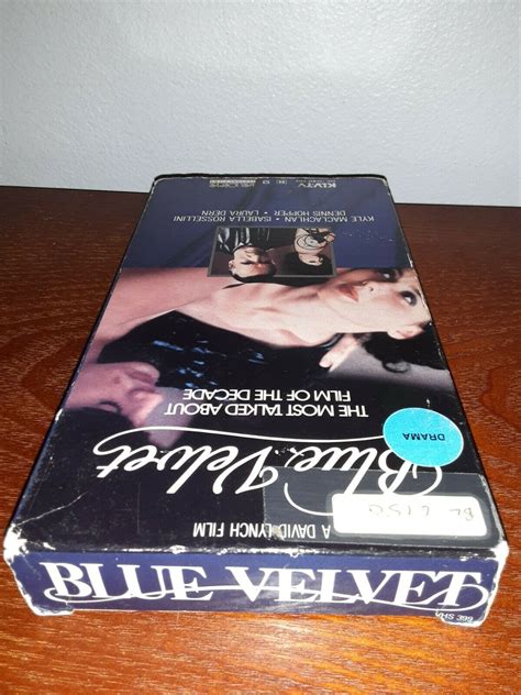 Mavin | BLUE VELVET Dennis Hopper VHS Directed by David Lynch