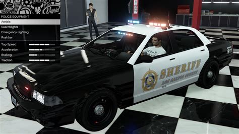 GTA 5 - DLC Vehicle Customization - COP CARS! | Vapid Stanier LE ...