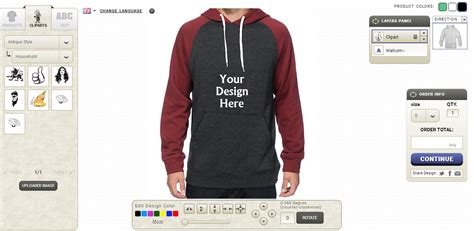 Custom Online Hoodie Design Software To Design Creative Hoodies