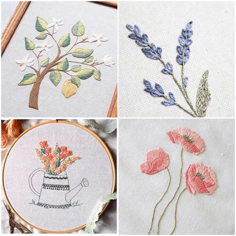 17 Sites with Fun and Free Hand Embroidery Patterns | Floral embroidery patterns, Embroidery ...