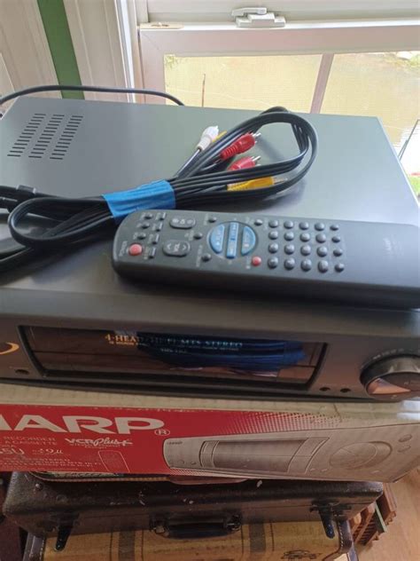 VCR Sharp VHS Player With Remote Working VHS Player - Etsy