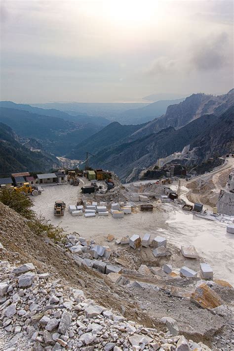 Carrara marble quarry, Italy