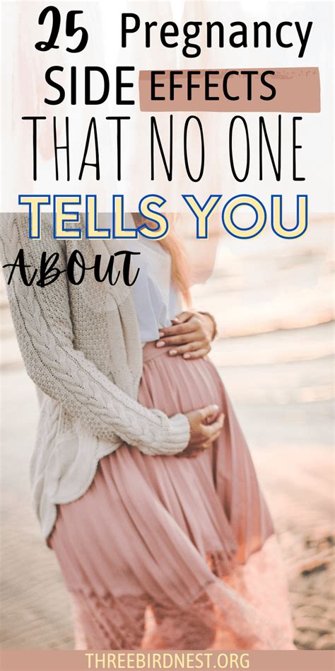 25 Pregnancy Side Effects No One Tells You About - This Little Nest