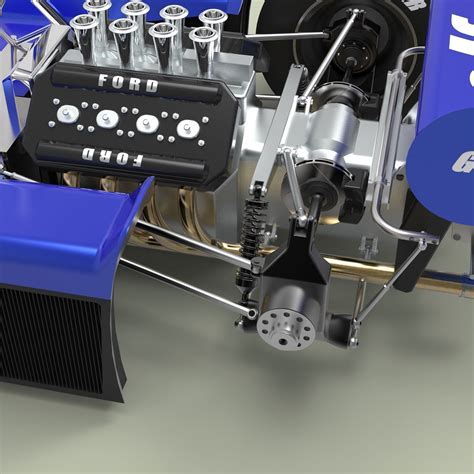 The Tyrrell P34 (six-wheeler) | CGTrader