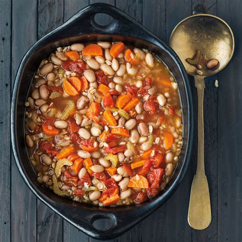 Cranberry Bean and Farro Soup Recipe | Williams Sonoma Taste