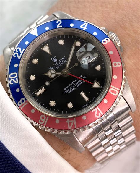 Rolex Original GMT Master 1 Pepsi Full Set Ref 16700 Automatik ...