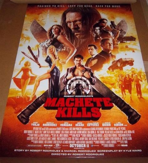 MACHETE KILLS Original Two Sided Movie Poster, 27" X 40" Size Free Shipping New | Machete kills ...