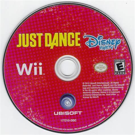 Just Dance: Disney Party (2012) Wii box cover art - MobyGames