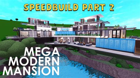 Bloxburg Huge Mansion Speed Build – Switzerlandersing