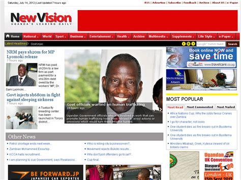 New Vision - Uganda news