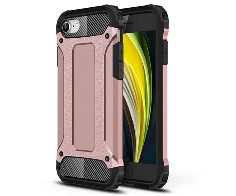 Hybrid Shockproof Case for iPhone SE (2020) - Rose Gold | Shop Today ...