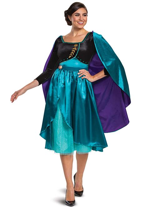 Women's Frozen Queen Anna Deluxe Costume