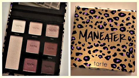 NEW TARTE MANEATER EYESHADOW PALETTE REVIEW/GIVEAWAY (closed) - YouTube