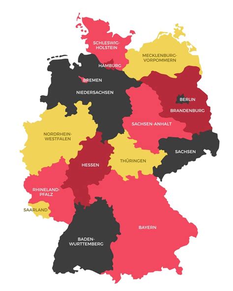 German States Map, Population, and Country Facts | Mappr