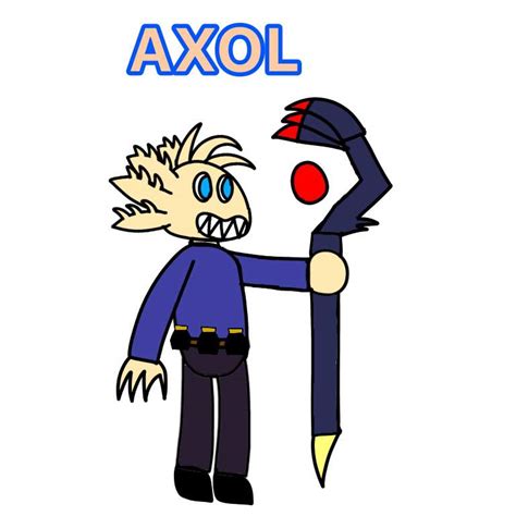 I finally drew Axol (I also talk about the Inkweaver) | SMG4 Amino