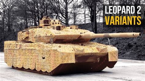 Leopard 2 MBT variants | German Main Battle Tank - YouTube