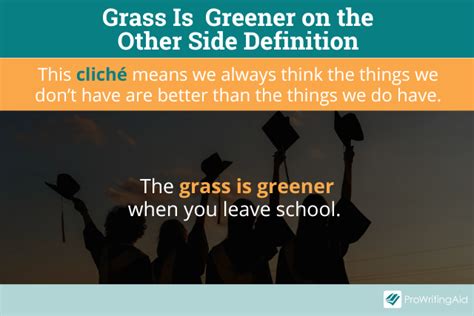 The Grass Is Greener on the Other Side: What Does It Mean?