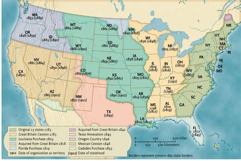 Showing Mexican Cession 1848, #hst202 | Social studies, Mexican cession, Map screenshot