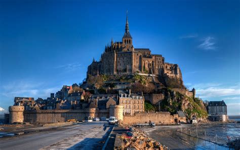 building, Mont Saint Michel, Architecture Wallpapers HD / Desktop and Mobile Backgrounds