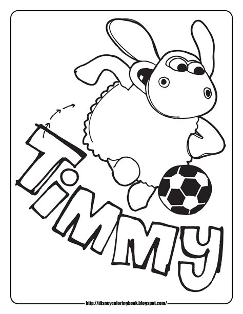 Timmy Time 1: Free Disney Coloring Sheets | Learn To Coloring