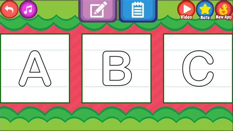 ABC preschool learning | android game for kids - YouTube