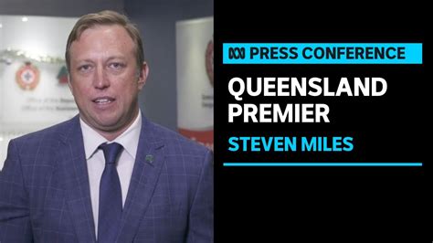 IN FULL: QLD Premier Steven Miles addresses storm recovery in south ...