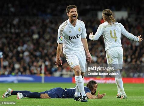 Xabi Alonso Real Madrid Photos and Premium High Res Pictures - Getty Images