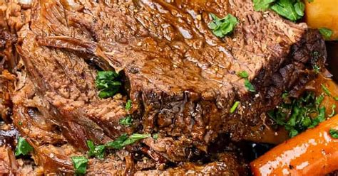 Slow Cooker Roast Beef Recipe | Yummly | Recipe | Slow cooker roast beef, Slow cooker roast ...