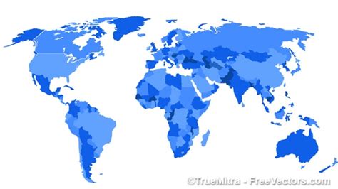 Free Vector | World map illustration