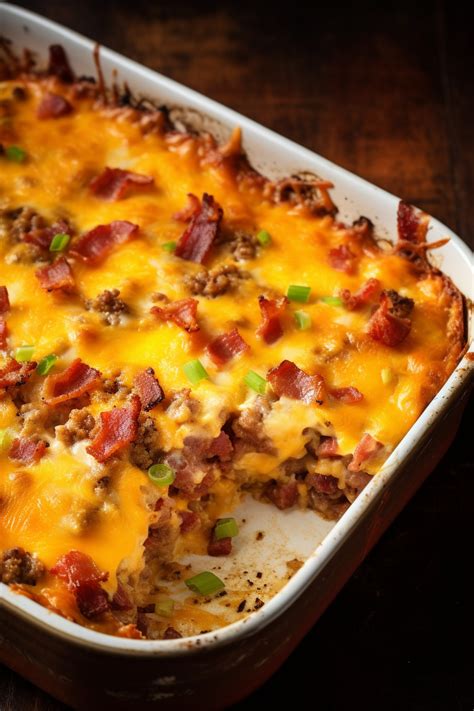 Bacon Cheeseburger Casserole - That Oven Feelin