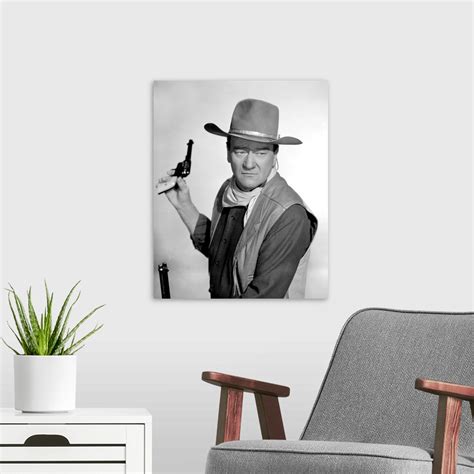 John Wayne in El Dorado - Vintage Publicity Photo Wall Art, Canvas ...