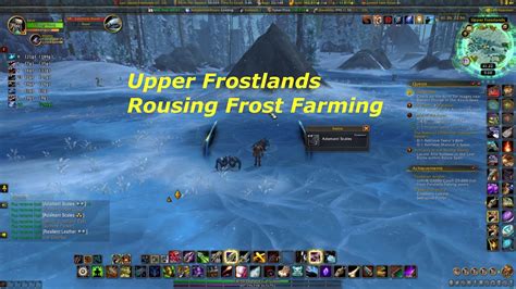 Need to farm Rousing Frost. Get a jacket its cold out there and follow me. - YouTube