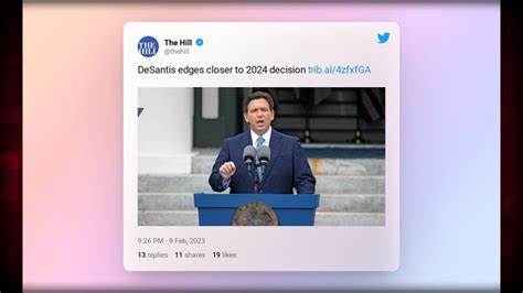 Breaking Now: Amazing Details Emerge About Ron Desantis' 2024 Campaign ...