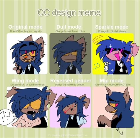 oc design meme by MagiccNoodle on DeviantArt