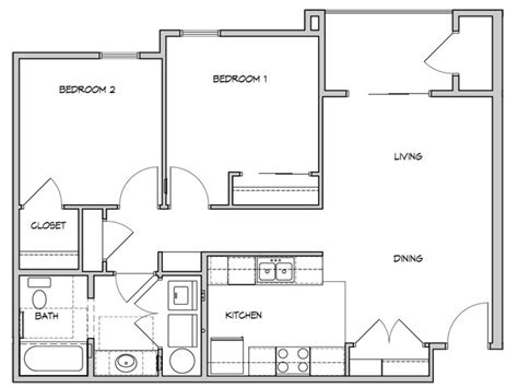 The Mesa | 2 Bed Apartment | La Terraza Senior Apartments