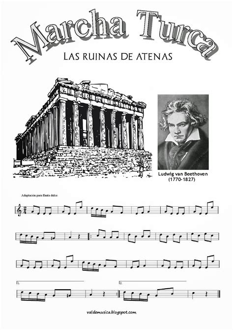 VALDEMÚSICA: CONOCEMOS MÁS OBRAS DE BEETHOVEN: LA MARCHA TURCA