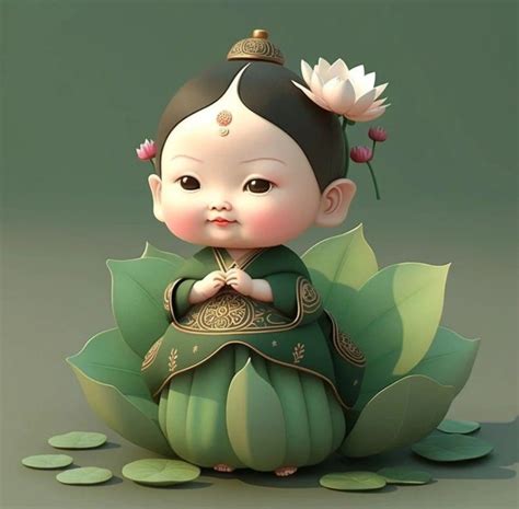 Branding Design, Logo Design, Kwan Yin, Baby Art, Cute Characters ...