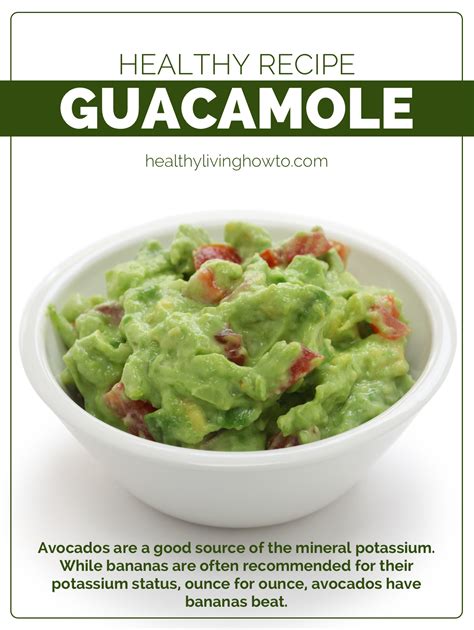 Healthy Recipe: Guacamole - Healthy Living How To