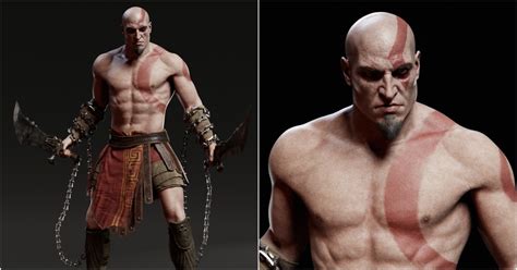 God Of War: Young Kratos Remake 3D Art R/PS4, 52% OFF