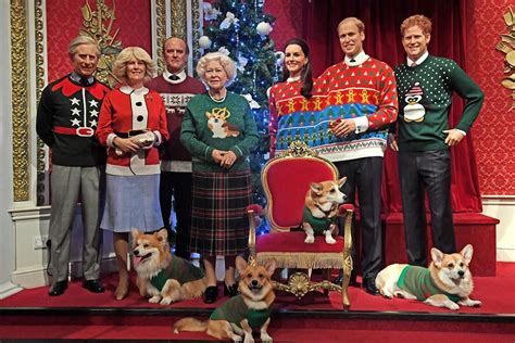 Madame Tussauds Put Christmas Jumpers On The Royal Family | Glamour UK