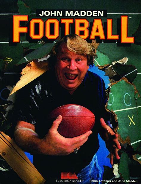 80s | John Madden Football, 1988 | Madden nfl, Sports pictures, Football