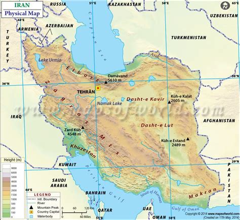 Physical Map of Iran Edinburgh Hogmanay, World Map Europe, World Geography Map, Physical Map ...