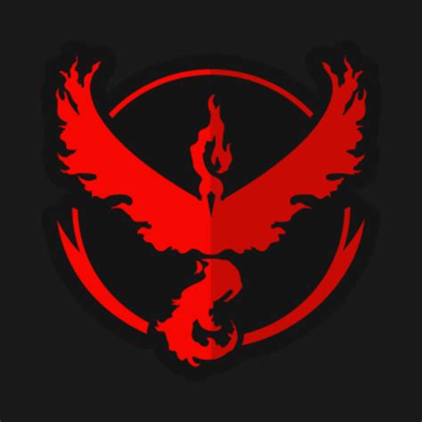 Pokémon GO Team Valor Logo - Team Valor - T-Shirt | TeePublic