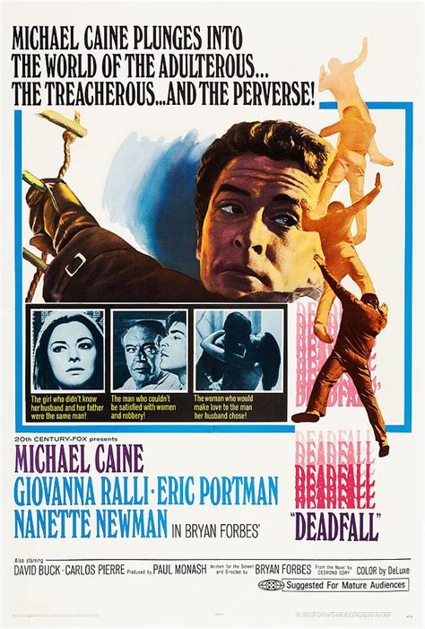 Deadfall, Us Poster, Michael Caine Top Photograph by Everett - Fine Art America