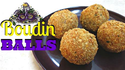 Crispy Fried Boudin Balls - Southern Pork Sausage and Rice Dressing - PoorMansGourmet - YouTube