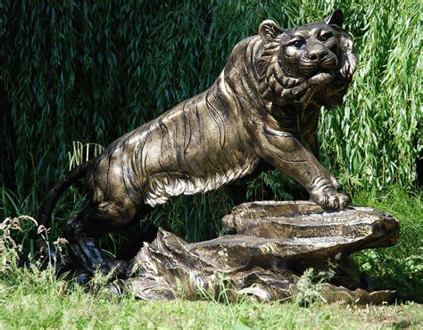 White Tiger Statue