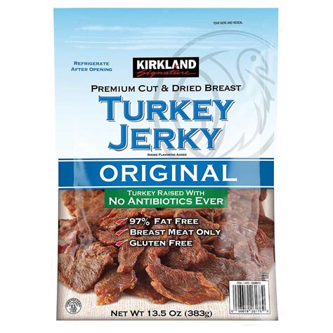 Kirkland Signature Turkey Jerky, Original, 13.5 oz - Walmart.com