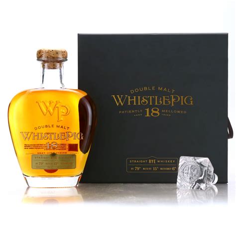 Whistlepig 18 Year Old Double Malt Straight Rye | Whisky Auctioneer