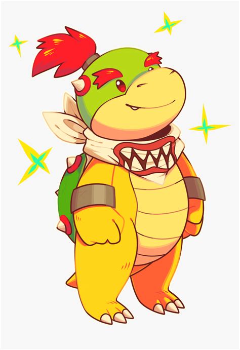 Bowser Jr - - - Rapirisu Tumblr - Bowser Jr , Png Download - Bowser Jr Fan Art Transparent, Png ...